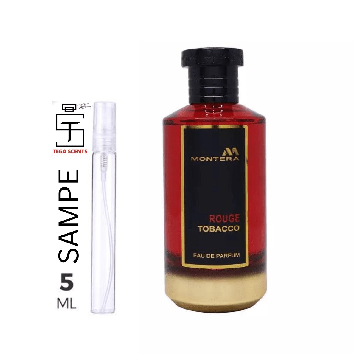 Montera Rouge Tobacco 5ml EDP by Fragrance World - Tega Scents